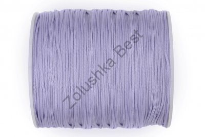 Шнур нейлоновый нежно-фиолетовый 1,2 мм