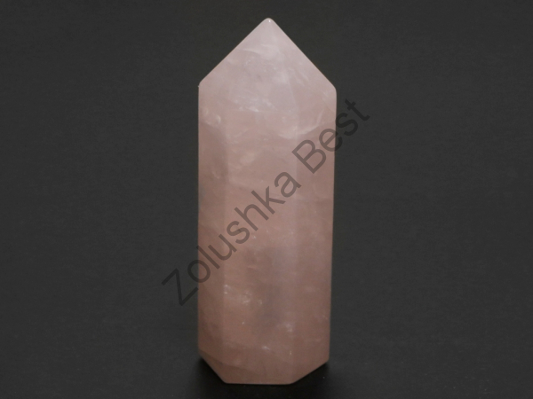 Кристалл из розового кварца 75×23×26 мм