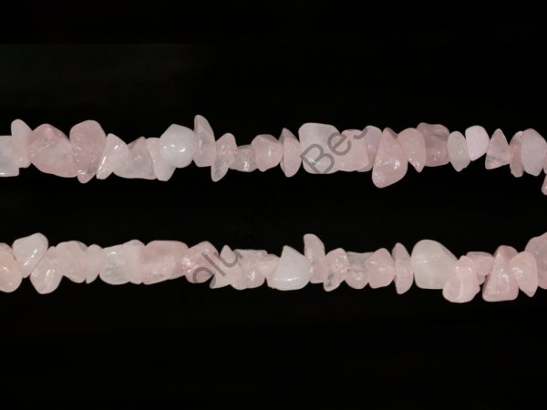 Крошка розового кварца 8 мм, натур., 80 см 