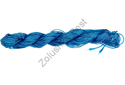 Шнур нейлоновый синий 1,4 мм, 13 м 