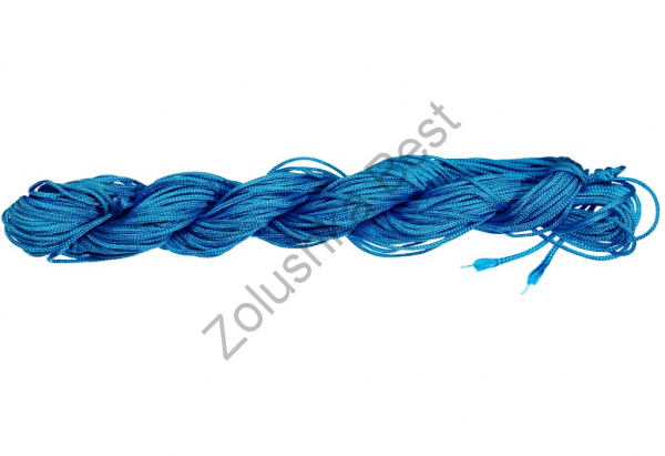 Шнур нейлоновый синий 1,4 мм, 13 м 