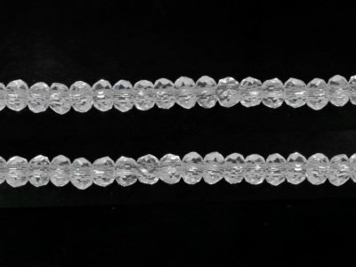 Хрустальные бусины 2,5×1,5 мм, рондели, 185 шт 