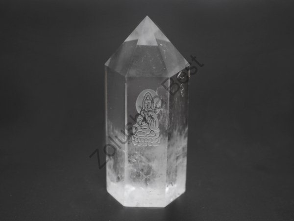 Кристалл из горного хрусталя "Лакшми" 60×23×27 мм